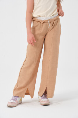 Wholesale Girls Wide Leg Pants with Belt 8-15Y Jazziee 2051-241Z4ALR01 - 2
