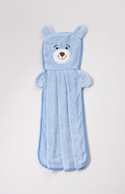 Wholesale Kids Towel with Animal Figure 50*70 1-8Y Ramel Kids 1072-868 Blue
