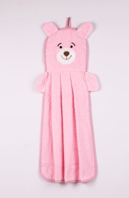 Wholesale Kids Towel with Animal Figure 50*70 1-8Y Ramel Kids 1072-868 Light Pink