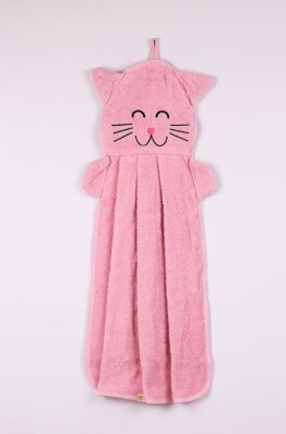 Wholesale Kids Towel with Animal Figure 50*70 1-8Y Ramel Kids 1072-868 Pink