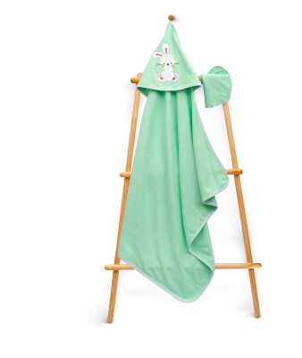 Wholesale Kids Unisex 2-Piece Set with Scrub Mitt and Towel 75x75cm Babyline 2015-9-839 - 5
