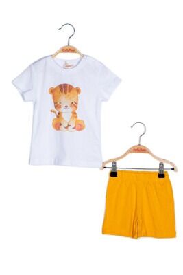 Wholesale Unisex 2-Piece Set With Tshirt 1-7Y Zeyland 1070-231Z1DNR77 - Zeyland