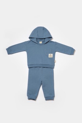 Wholesale Unisex Baby 2-Piece Sweater and Pants Set 3-24M 100% Organic Cotton Cosy 2022-CSY8001 - 1