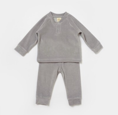 Wholesale Unisex Baby 2-Piece Sweatshirt and Pants Set 3-24M Baby Cosy 2022-CSYK6051 - Baby Cosy