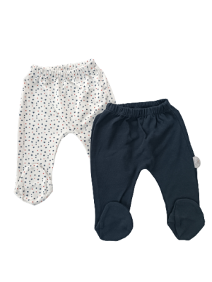 Wholesale Unisex Baby 4-Piece Pants 0-6M Tomuycuk 1074-35176 - 2
