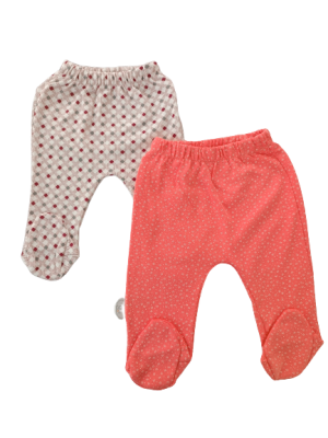 Wholesale Unisex Baby 4-Piece Pants 0-6M Tomuycuk 1074-35176 - 4