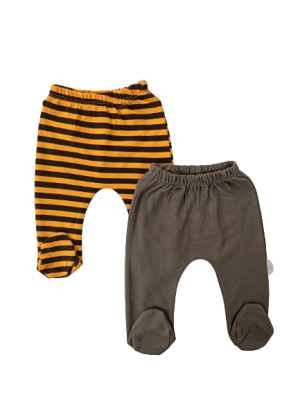 Wholesale Unisex Baby 4-Piece Pants 0-6M Tomuycuk 1074-35176 - 6