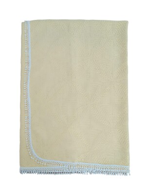 Wholesale Unisex Baby Blanket 80x90 Tomuycuk 1074-10231 Yellow
