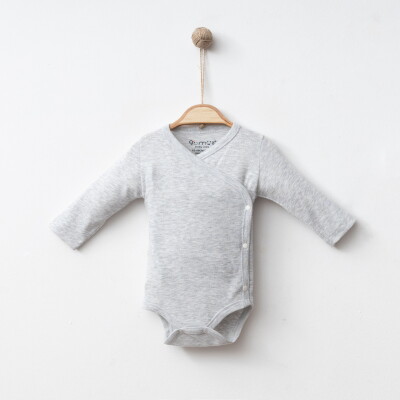 Wholesale Unisex Baby Bodysuit 3-6 M Gümüş Baby 2043-0066 - Gümüş Baby