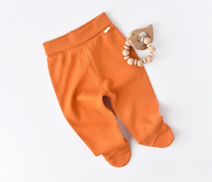 Wholesale Unisex Baby Booties Pants 0-9M 100% Organic Cotton Baby Cosy 2022-CSY5606 - 1