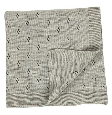 Wholesale Unisex Baby Knit Blanket 0-24M Bebek Evi 1045-BEVİ 1347 Beige