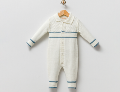 Wholesale Unisex Baby Knitwear Rompers 0-6M Milarda 2001-2078 - 1