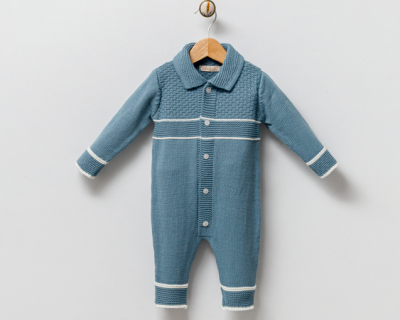 Wholesale Unisex Baby Knitwear Rompers 0-6M Milarda 2001-2078 - 2