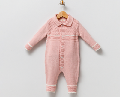 Wholesale Unisex Baby Knitwear Rompers 0-6M Milarda 2001-2078 - 3