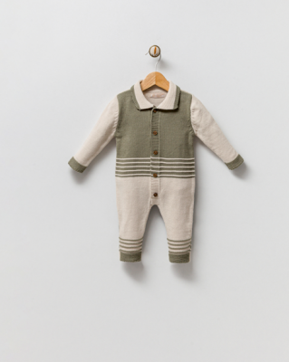 Wholesale Unisex Baby Knitwear Rompers 0-9M Milarda 2001-2075 - 2