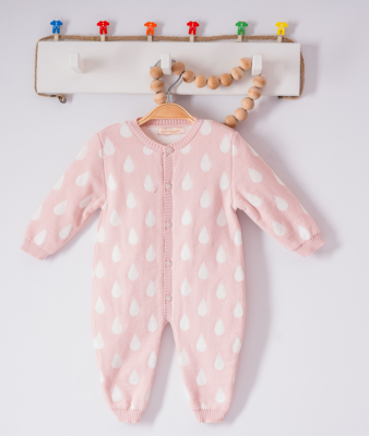 Wholesale Unisex Baby Knitwear Rompers 0-9M Milarda 2001-884481 - Milarda (1)
