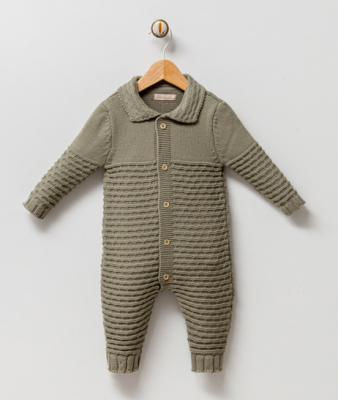 Wholesale Unisex Baby Knitwear Rompers 3-12M Milarda 2001-2069 - Milarda