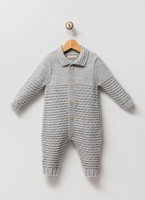 Wholesale Unisex Baby Knitwear Rompers 3-12M Milarda 2001-2069 - Milarda (1)