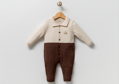 Wholesale Unisex Baby Knitwear Rompers 3-9M Milarda 2001-2074 - Milarda