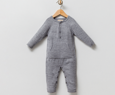 Wholesale Unisex Baby Knitwear Rompers 3-9M Milarda 2001-2076 - Milarda