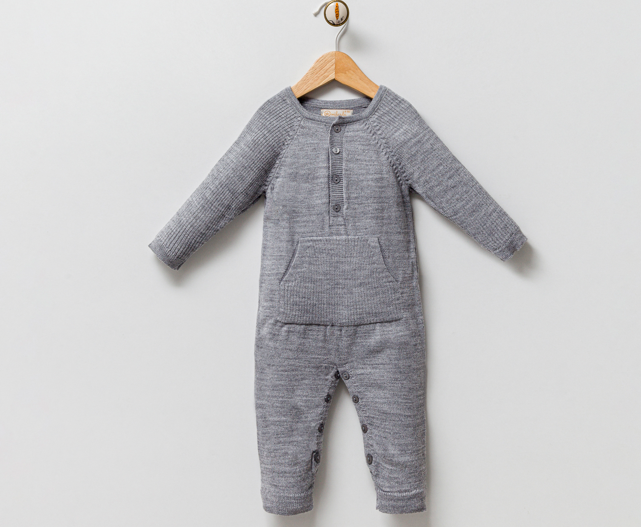 Wholesale Unisex Baby Knitwear Rompers 3-9M Milarda 2001-2076 - 1