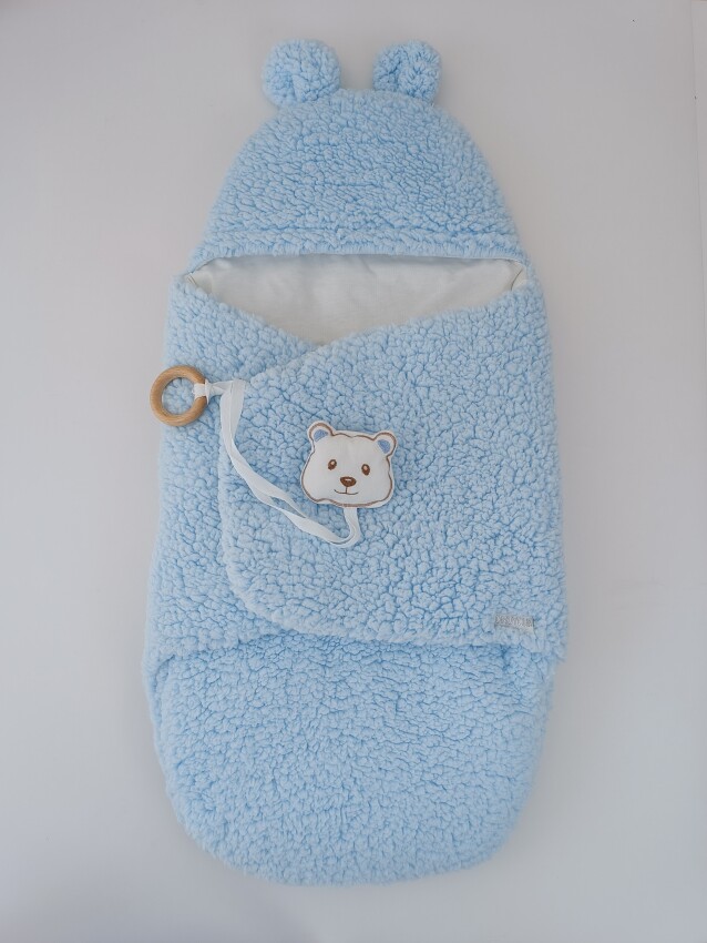 Wholesale Unisex Baby Swaddle 0-12M Tomuycuk 1074-45410 - 1