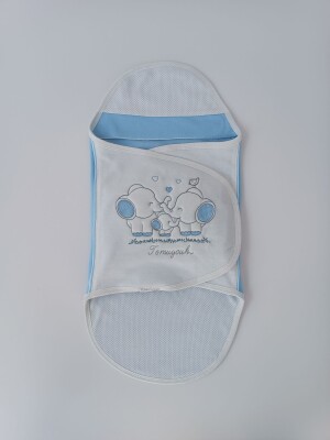 Wholesale Unisex Baby Swaddle 0-6M Tomuycuk 1074-45383 - Tomuycuk