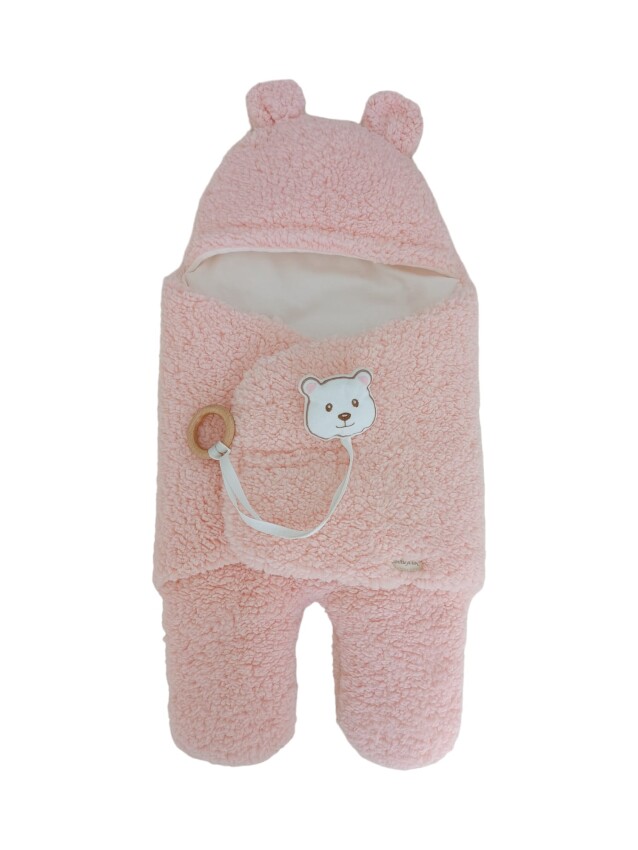 Wholesale Unisex Baby Swaddle 0-9M Tomuycuk 1074-45409 - 2