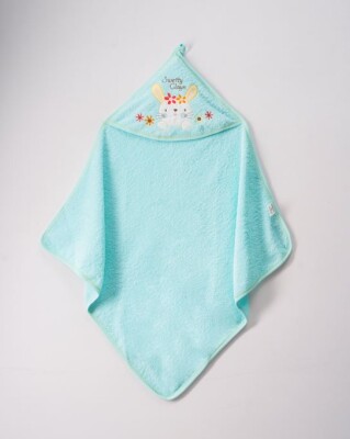 Wholesale Unisex Baby Towel 75x80 Ramel Kids 1072-340 Mint Green 
