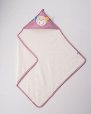 Wholesale Unisex Baby Towel 80x80 Ramel Kids 1072-342 Lilac