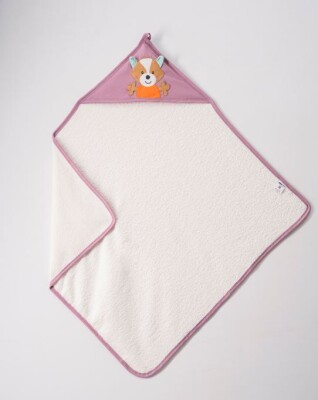 Wholesale Unisex Baby Towel 80x80 Ramel Kids 1072-346 Lilac