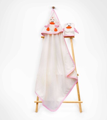 Wholesale Unisex Kids 2-Piece Scrub Mitt and Towel Set 85X80 Babyline 2015-9-674 - Babyline (1)