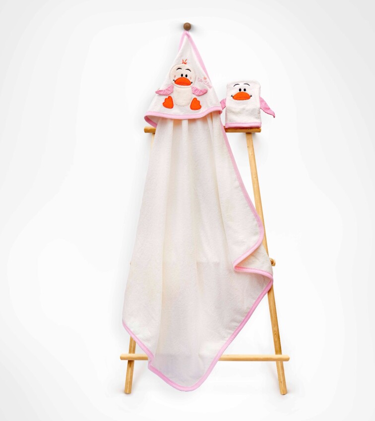 Wholesale Unisex Kids 2-Piece Scrub Mitt and Towel Set 85X80 Babyline 2015-9-674 - 2