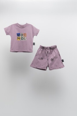 Wholesale Unisex Kids 2-Piece T-shirt and Shorts Set 2-5Y Moi Noi 1058-MN51322 - 2
