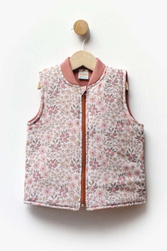 Wholesale Unisex Kids Lined Vest 1-5Y Flexi Baby 2063-433010 - 4