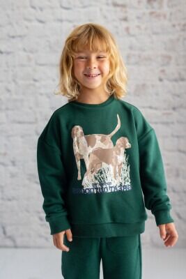 Wholesale Unisex Kids Sweatshirt 3-14Y Zeyland 1070-242Z1ETA61 - 1