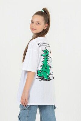 Wholesale Unisex Printed T-shirt 9-14Y DMB Boys&Girls 1081-7507 - 1
