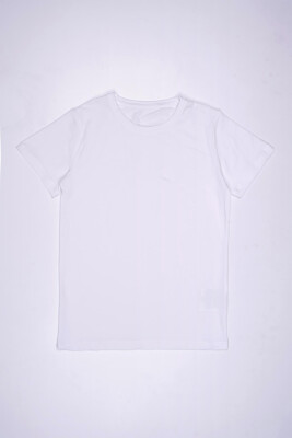 Wholesale Unisex Short Sleeve Basic T-shirt 1-4Y Interkidsy Basic 2027-2309 - 2