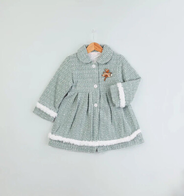 Wholeslae Girls Coat 1-4Y BabyRose 1002-4327 Green