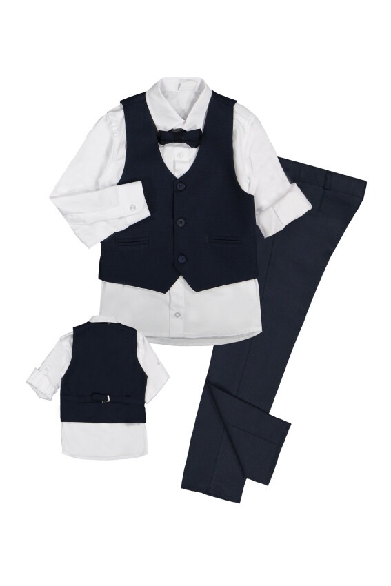 Zargos Sports 3 Button Vest Suit Terry 1036-5502 - 6